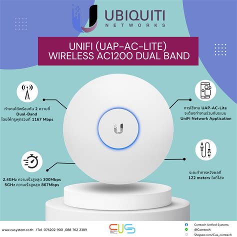 Access Point Ubiquiti Unifi Uap Ac Lite Wireless Ac Dual Band