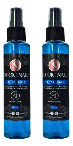 Pack De 2 Finish Limpiador Easy Clean Uñas Studio Nails MercadoLibre