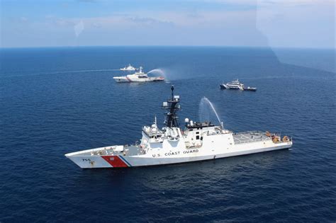 WATCH PH US Coast Guard Hold Joint Maritime Exercise In Zambales