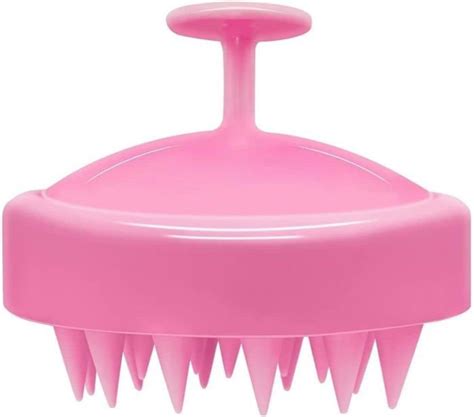 Brosse De Shampooing Masseur Pour Cuir Chevelu Avec Poils En Silicone