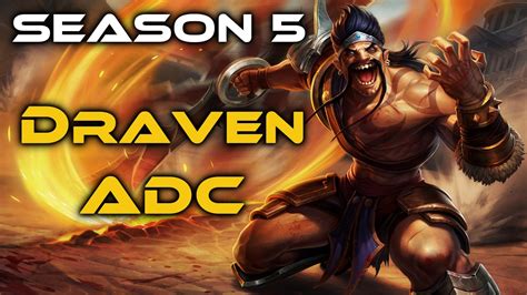 League Of Legends Draven Adc Full Game Commentary Youtube