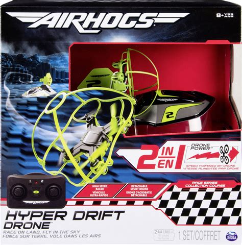 Air Hogs Hyper Drift Drone Hovercraft Drone De Course Prêt à Voler