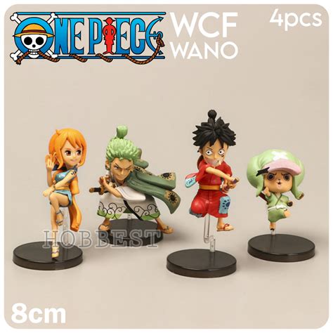 Jual Action Figure Wcf One Piece Wano Kuni Isi Pcs Miniatur Topper