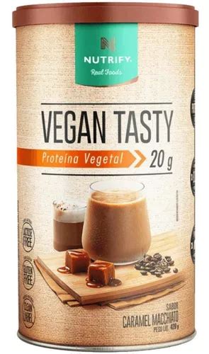 Prote Na Vegetal Isolada G Vegan Tasty Nutrify Frete Gr Tis