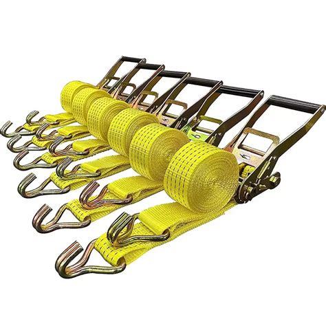 Lb J Hook X Heavy Duty Cargo Lashing Belt Auto Webbing