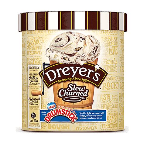 Dreyers Slow Churn Drumstick Ice Cream Edy S Dreyer S Town