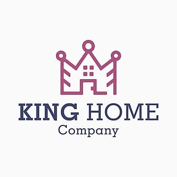 Home Design Logo Vector Hd PNG Images King Home Logo Design