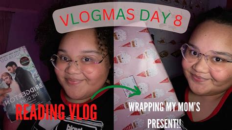 Vlogmas Day Swapping My Screen Time For Reading Turns To Wrapping A