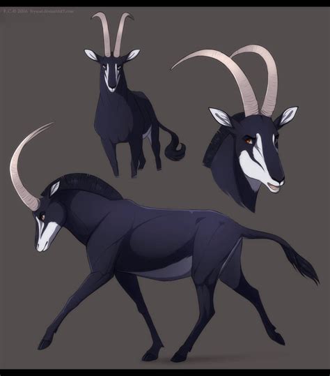 Sable Antelope By Feyscat On Deviantart