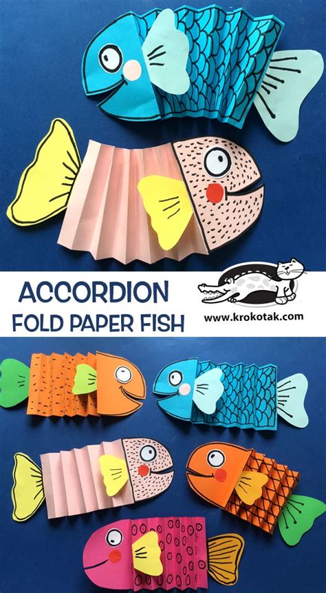 Diy Paper Fish Crafts Artofit