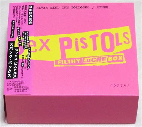 【新品】 Cd セックス・ピストルズ Sex Pistols スパンク・ボックス Never Mind The Bollocks