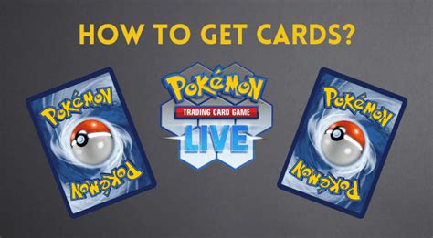 How To Get Cards In Pokemon Tcg Live Card Game Base