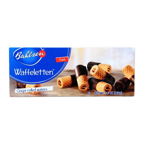 Bahlsen Waffeletten Wafer Dark 100g Grocers