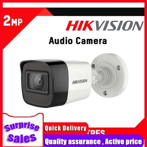 Hikvision Ds Ce D T Itpfs Mp Audio Over Coax P Hd Cctv Ir Bullet