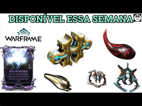 Warframe DISPONÍVEL ESSA SEMANA NOS NPC RIVEN FORMA ADAPTADOR