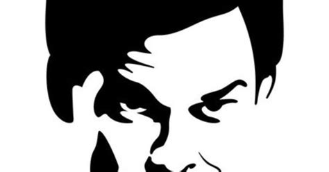 Dexter Stencil Template Characters And People Pinterest Stencil