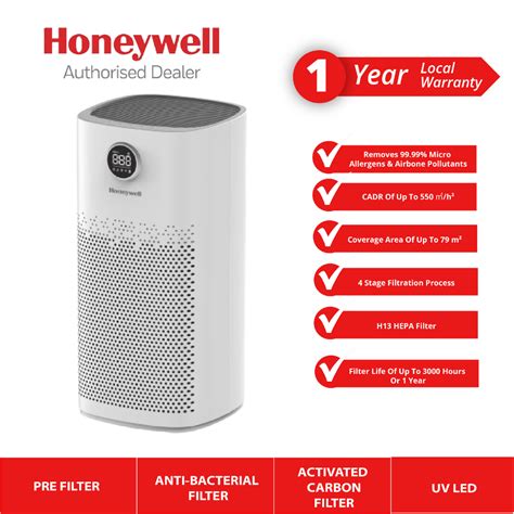 Honeywell Indoor Smart WiFi Air Purifier Air Touch P2 ETA 23 OCT