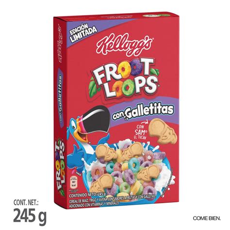 Comprar Cereal Kelloggs® Froot Loops Galletitas® Aros De Maíz Sabor A