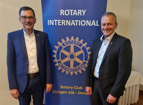 Das ist der neue Rotary Präsident