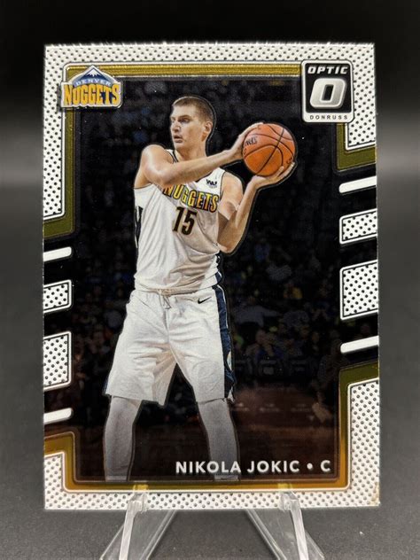 Panini Donruss Optic Nikola Jokic Denver Nuggets Ebay