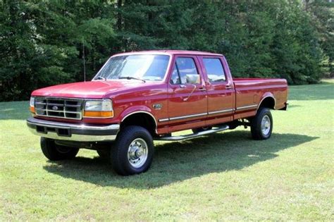 Cars 1997 Ford F 350 Xlt Diesel Crew Cab 4wd Powerstroke