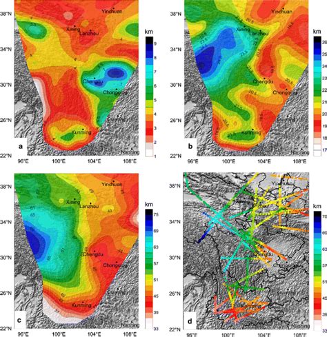 The Crustal Structure Of The NorthSouth Earthquake Belt In China