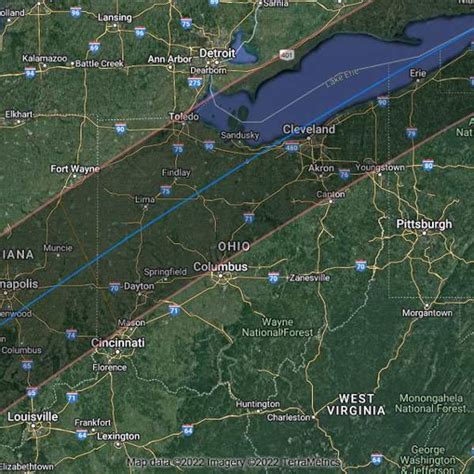 Solar Eclipse 2024 Interactive Map Ohio Time - Austin Micheline