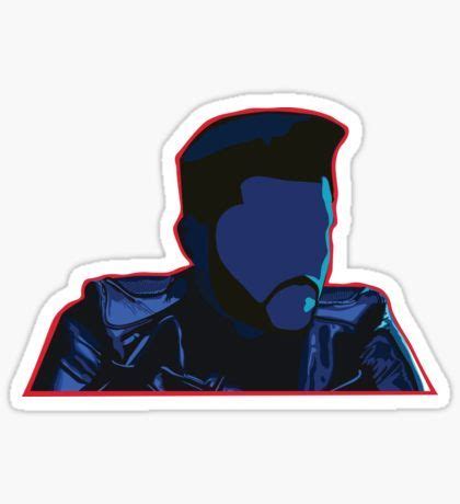 The Weeknd Starboy By HP Productions Pegatinas Bonitas Pegatinas