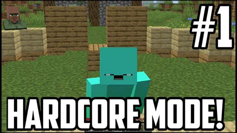 Minecraft Hardcore Let S Play Minecraft Hardcore 1 YouTube