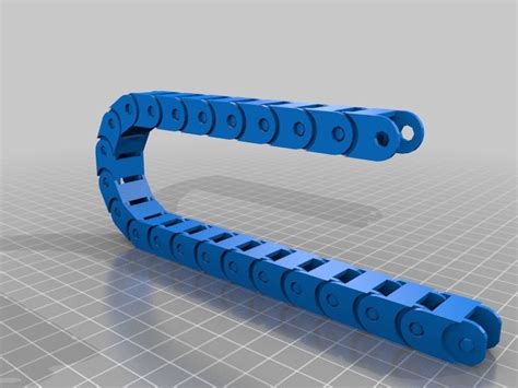 Fully Parametric Cable Chain By Zerginator D Printing Diy Useful D