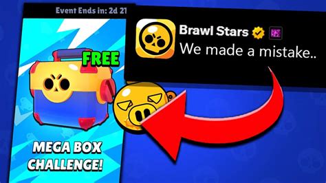 Rey Brawl Stars The Mega Box Challenge Bug And Reimbursements