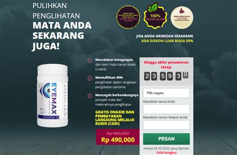 Eyemax Kapsul Ulasan Harga Efek Samping Farmasi Pil Manfaat