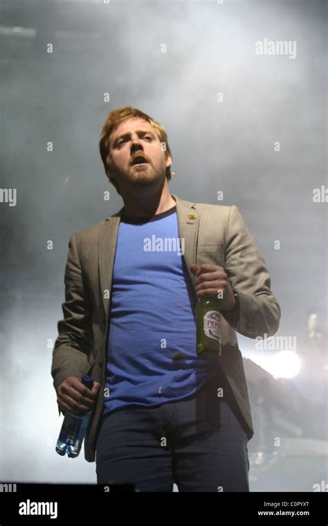 Ricky Wilson Of The Kaiser Chiefs Performing Live At The Eden Project