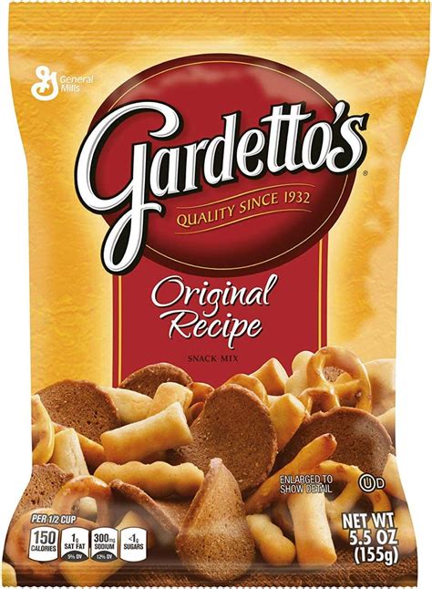 Gardettos Original Recipe Snack Mix 175 Oz 42 Ct