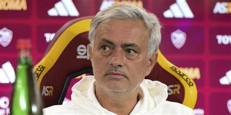 Rivivi Diretta Mourinho La Conferenza Stampa Prima Di Juve Roma