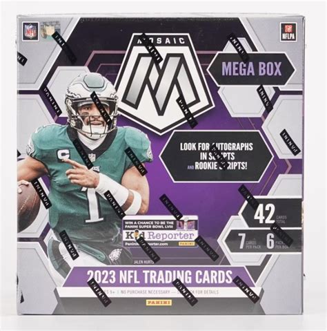 2023 Panini Mosaic Football Hobby Mega Box Cardland