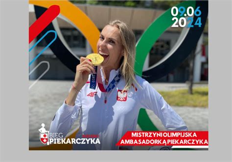 Mistrzyni olimpijska ambasadorką Piekarczyka Razem z Tobą