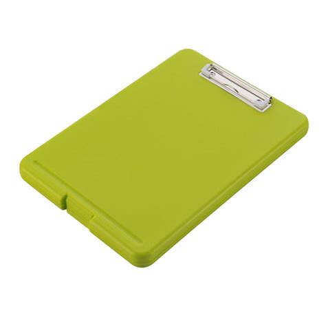 Gongxipen 1pc Plastic A4 Clipboard File Clip Hardboard Paper Holder