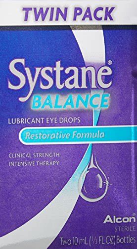 Buy Systane Balance Lubricant Eye Drops Twin Pack 10 Ml Each Special Discount And Free Shipping