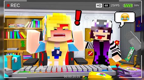 Horas Irritando Minha Melhor Amiga No Minecraft Youtube