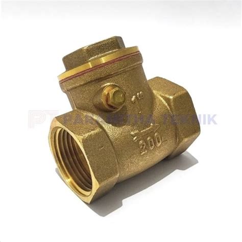 Jual Check Valve 1 Inch Swing Check Valve Klep Tabok 1 Sailing