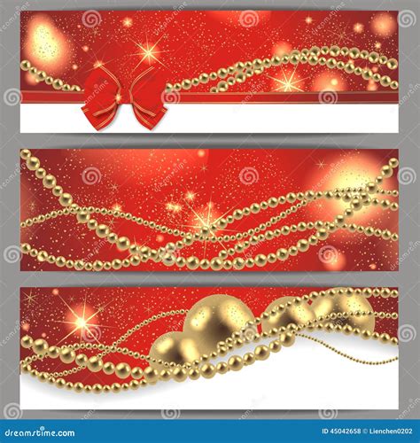 3 magic christmas cards stock vector. Illustration of lights - 45042658