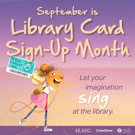 September Is National Library Card Sign Up Month WKGC FM Public Radio