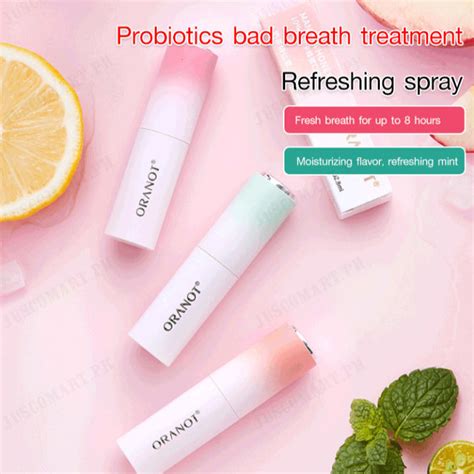 Juscomart Probiotics Bad Breath Treatment Freshening Oral Spray Lazada Ph