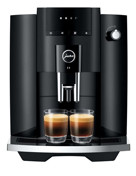 JURA E4 EA Kaffee Vollautomat Piano Black 15435 Haushalt Jura