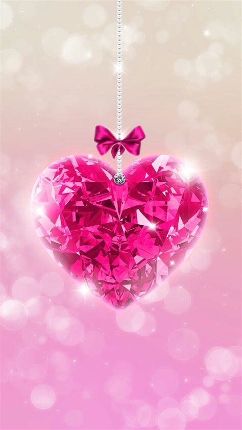 Diamond Heart Wallpapers Top Free Diamond Heart Backgrounds