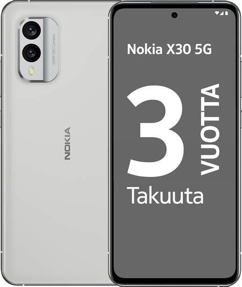 Nokia X30 5G Puhelin 256 8 Gt Valkoinen Verkkokauppa