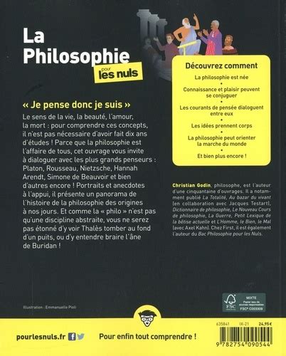 La Philosophie Pour Les Nuls De Christian Godin Grand Format Livre