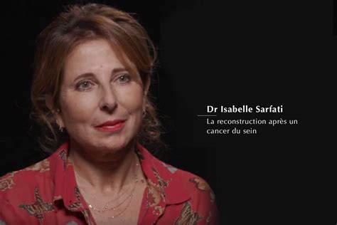 Interview Du Dr Sarfati Reconstruction Mammaire Paris L Institut