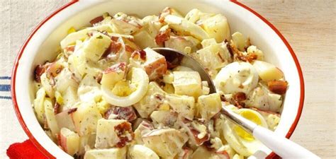 Ситний та бюджетний Польський салат з картоплі – рецепт | FoodOboz